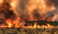 Los incendios arrasaron 80 viviendas y el Estado eliminó el Presupuesto de Control de Fuego 