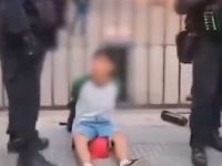 Un niño de 12 años fue apresado y esposado en la represión a jubilados 